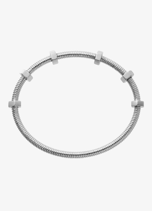 Cartier Écrou de Cartier bangle, van 18 karaat witgoud CRB6049617 - detail 4 witgoud