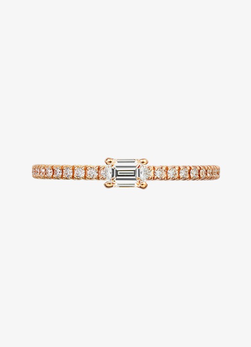 Cartier Étincelle de Cartier ring van 18 karaat roségoud met 0.10 ct diamant CRB42167 - detail 2 roségoud