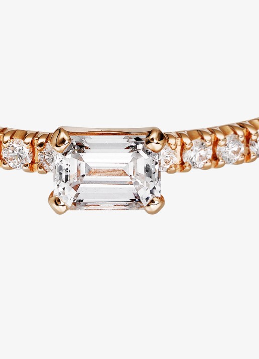 Cartier Étincelle de Cartier ring van 18 karaat roségoud met 0.10 ct diamant CRB42167 - detail 4 roségoud