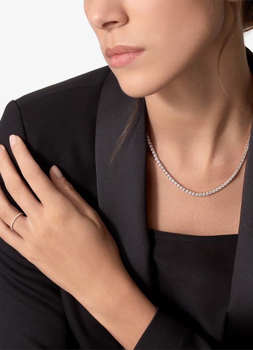 Cartier Etincelle de Cartier trouwring van 18 karaat geelgoud met 0.22 ct diamant CRB4212000 - voorkant 7 geelgoud