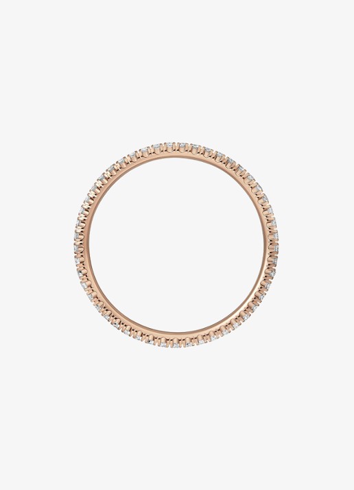 Cartier Etincelle de Cartier trouwring van 18 karaat roségoud met 0.22 ct diamant CRB4210500 - detail 4 roségoud