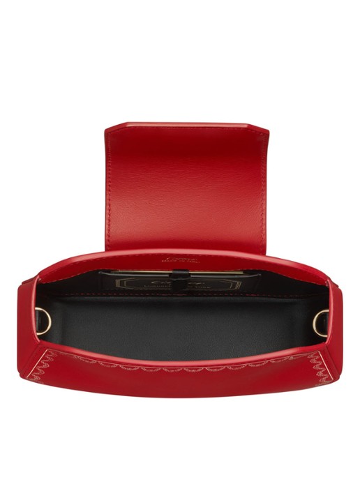 Cartier Guirlande de Cartier handtas van kalfsleer CRL1002226 - detail 4 steenrood