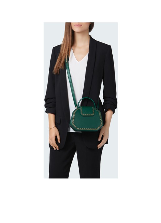 Cartier Guirlande de Cartier mini handtas van kalfsleer - voorkant 8 groen