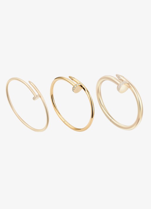 Cartier Juste un Clou armband, klassiek model van 18 karaat geelgoud met 0.58 ct diamant CRB60486 - detail 4 geelgoud