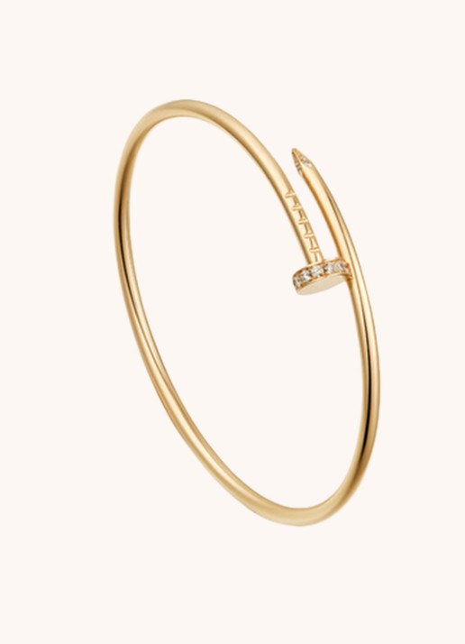 Cartier Juste un Clou armband, klein model, diamanten CRB6066117 - detail 4 geelgoud