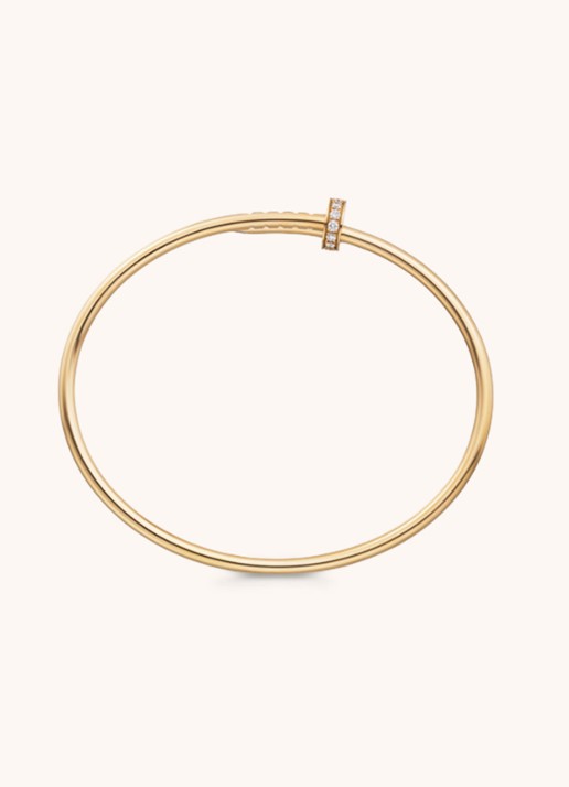 Cartier Juste un Clou armband, klein model, diamanten CRB6066117 - detail 6 geelgoud