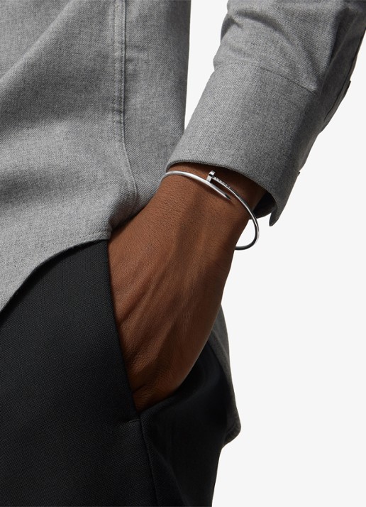 Cartier Juste un Clou armband, klein model van 18 karaat witgoud CRB6083917 - achterkant 8 witgoud
