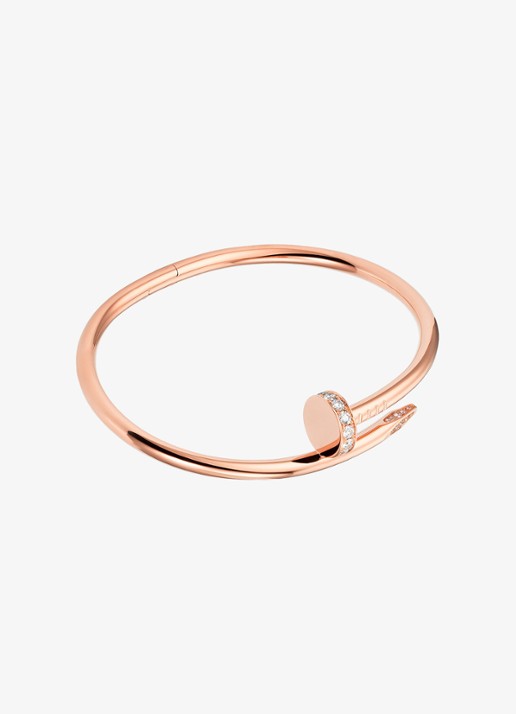 Cartier Juste un Clou armband van 18 karaat roségoud met 0.58 ct diamant CRB60485 - achterkant 6 roségoud