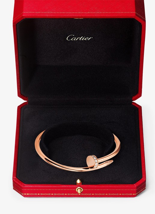 Cartier Juste un Clou armband van 18 karaat roségoud met 0.58 ct diamant CRB60485 - detail 5 roségoud