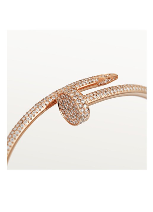 Cartier Juste un Clou armband van 18 karaat roségoud met 374 diamanten CRN6702100 - detail 4 roségoud
