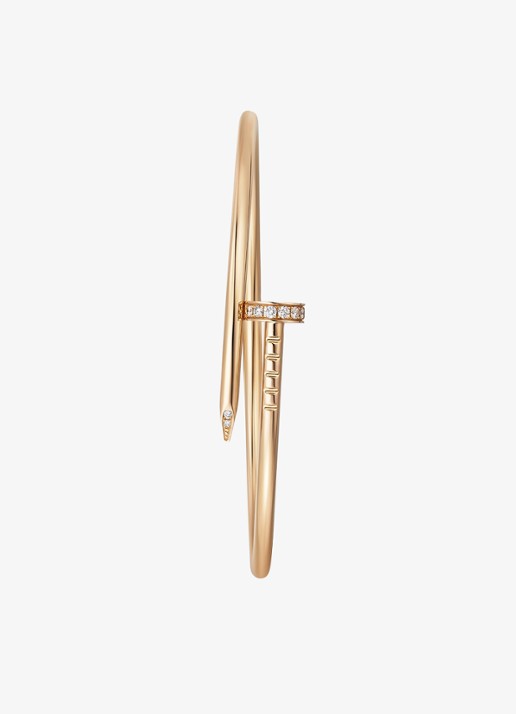 Cartier Juste un Clou bangle, klein model van 18 karaat geelgoud met 0.18 ct diamant CRB6066117 - detail 3 geelgoud