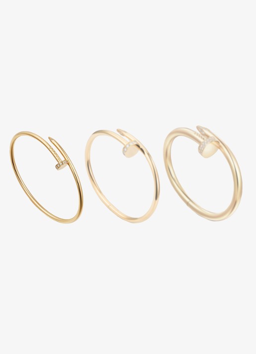 Cartier Juste un Clou bangle, klein model van 18 karaat geelgoud met 0.18 ct diamant CRB6066117 - detail 4 geelgoud