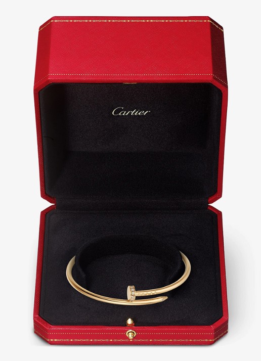 Cartier Juste un Clou bangle, klein model van 18 karaat geelgoud met 0.18 ct diamant CRB6066117 - detail 5 geelgoud