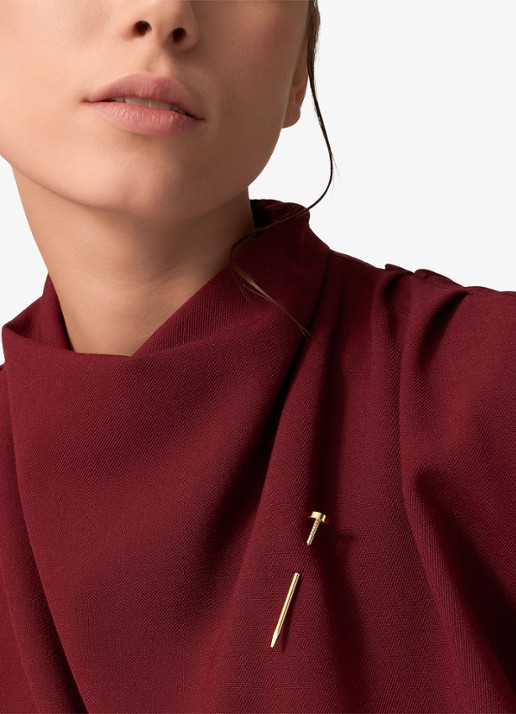 Cartier Juste un Clou broche van 18 karaat geelgoud CROG000239 - achterkant 5 geelgoud