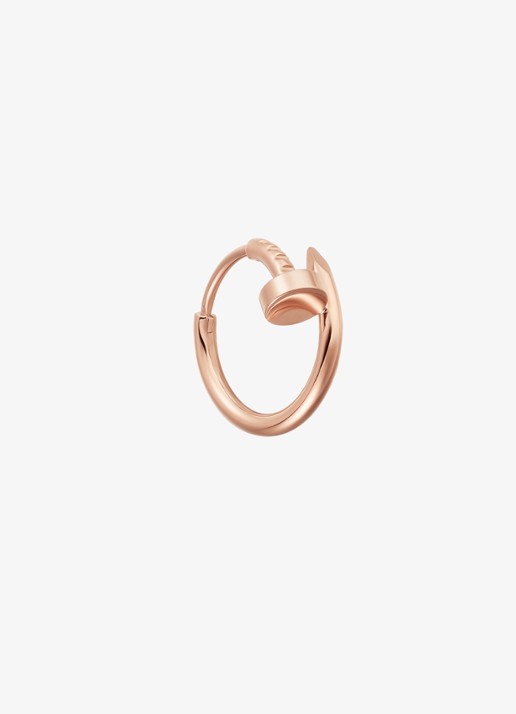 Cartier Juste un Clou enkele oorring, mini model van 18 karaat roségoud CRB8301491 - voorkant 7 roségoud