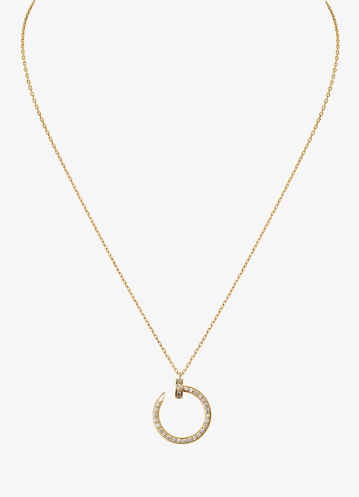 Cartier Juste un Clou ketting van 18 karaat geelgoud met 0.38 ct diamant CRB7224895
