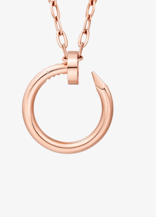 Cartier Juste un Clou ketting van 18 karaat roségoud CRN7424509 - detail roségoud