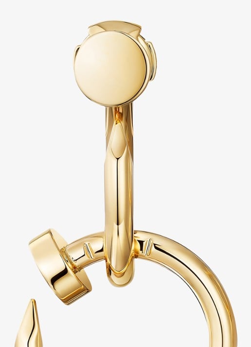 Cartier Juste un Clou oorstekers van 18 karaat geelgoud CRB8301528 - detail 2 geelgoud