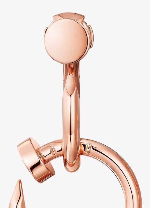 Cartier Juste un Clou oorstekers van 18 karaat roségoud CRB8301527 - detail 2 roségoud