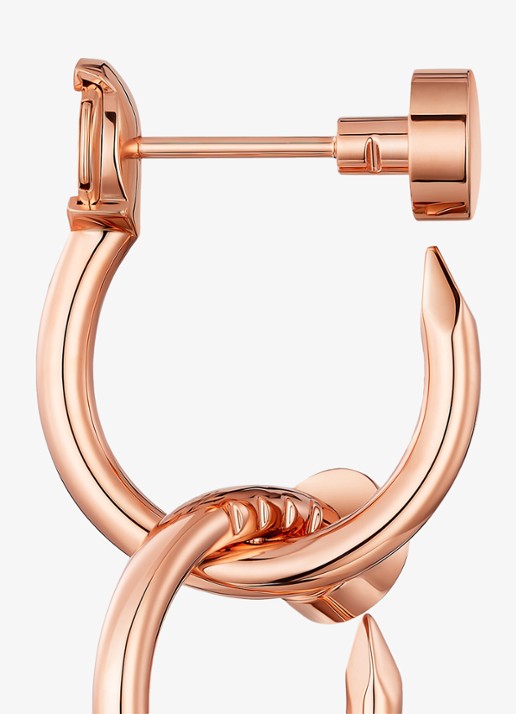 Cartier Juste un Clou oorstekers van 18 karaat roségoud CRB8301527 - detail 3 roségoud