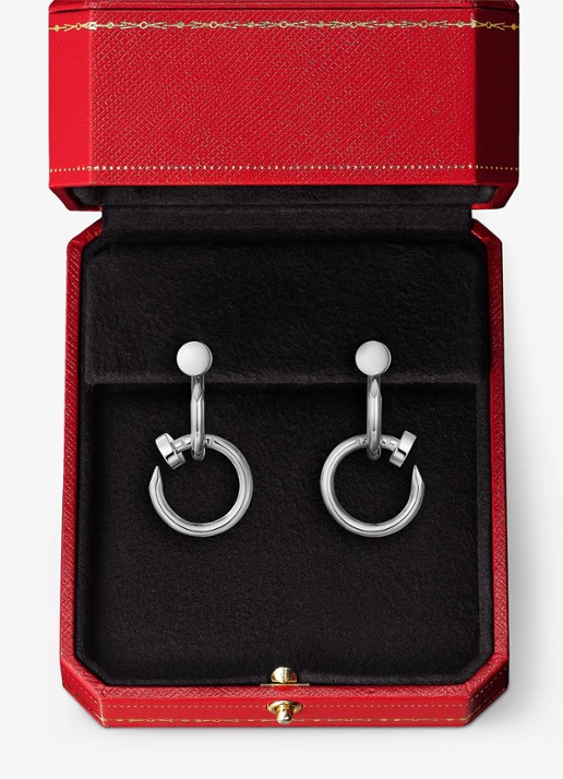 Cartier Juste un Clou oorstekers van 18 karaat witgoud CRB8301529 - detail 6 witgoud