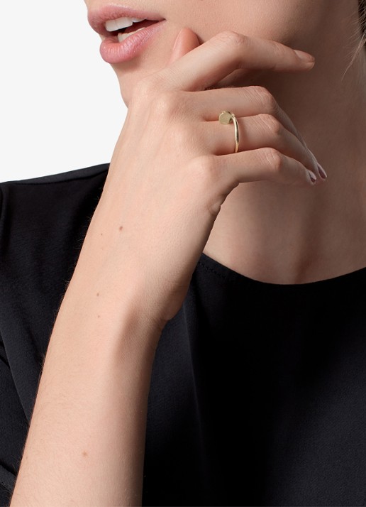 Cartier Juste un Clou ring, small model van 18 karaat geelgoud CRB42259 - achterkant 8 geelgoud