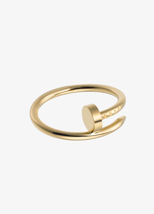 Cartier Juste un Clou ring, small model van 18 karaat geelgoud CRB42259