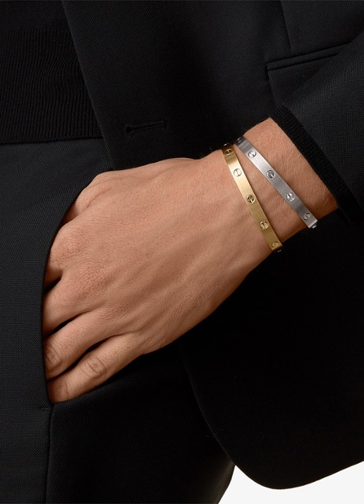 Cartier LOVE armband, klassiek model van 18 karaat geelgoud CRB6077017 - voorkant 8 geelgoud