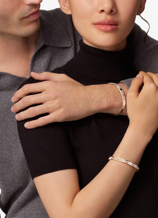 Cartier LOVE armband, klassiek model van 18 karaat geelgoud met 4.04 ct diamant CRN6727317 - detail 4 geelgoud