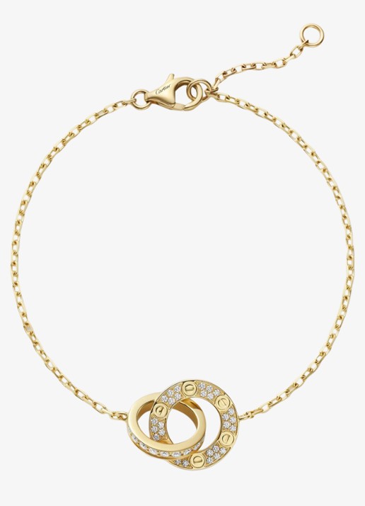 Cartier LOVE armband van 18 karaat geelgoud en 48 diamanten CRB6084600 - detail 5 geelgoud