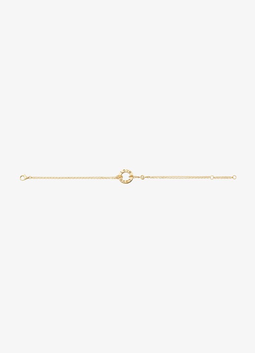 Cartier LOVE armband, van 18 karaat geelgoud met 0.03 ct diamant CRB6038300 - detail 3 geelgoud