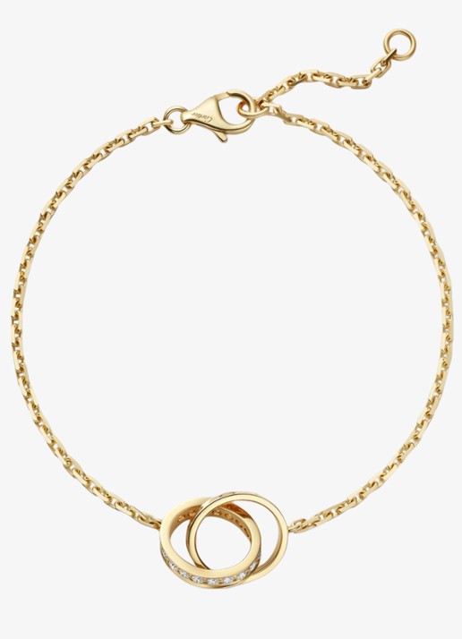 Cartier LOVE armband van 18 karaat geelgoud met 18 diamanten CRB6084300 - detail 4 geelgoud