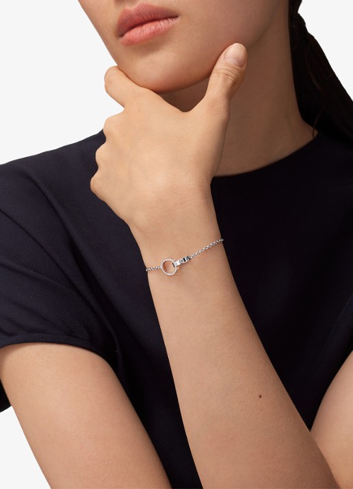 Cartier LOVE armband van 18 karaat witgoud CRB6091200 - voorkant 2 witgoud