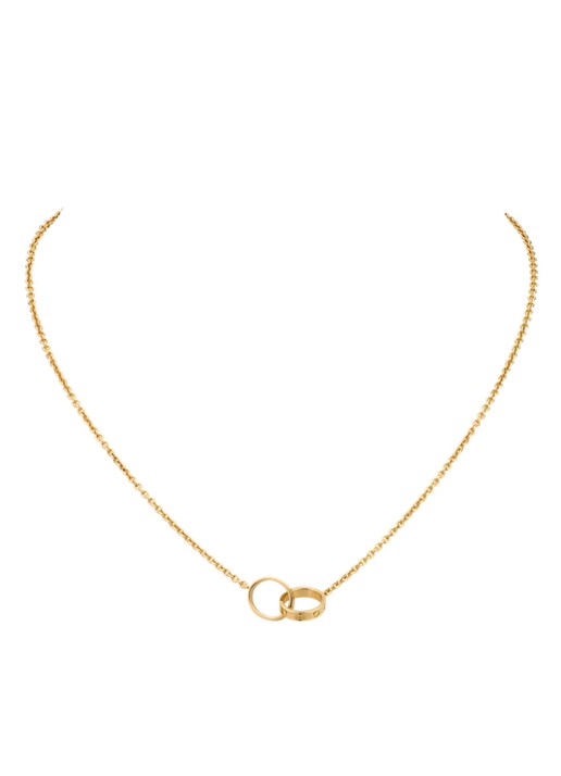 Cartier LOVE ketting van 18 karaat geelgoud CRB7212400 - detail geelgoud