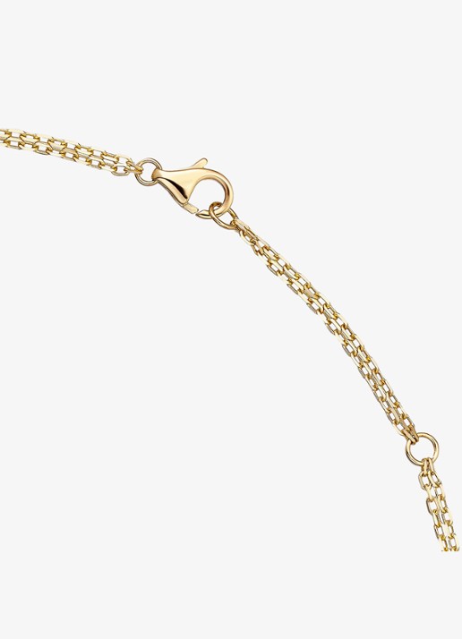 Cartier LOVE ketting van 18 karaat geelgoud met 0.03 ct diamant CRB7219500 - detail 3 geelgoud