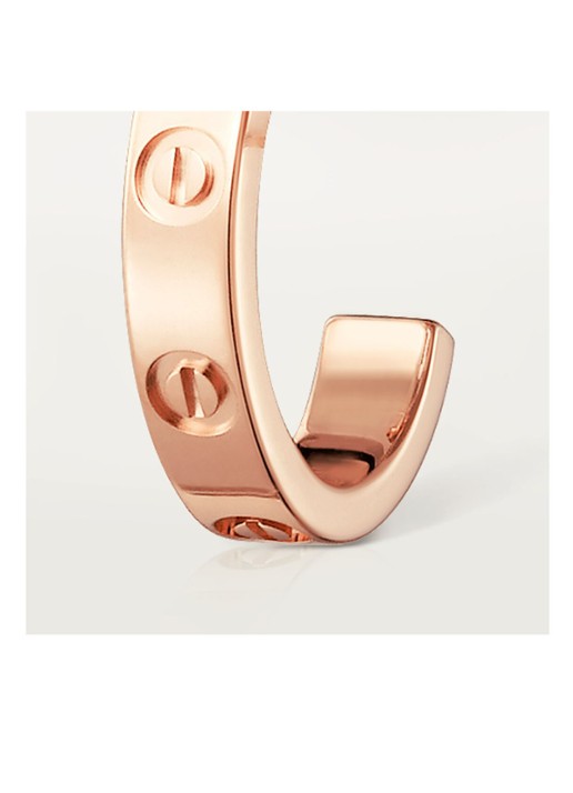 Cartier Love oorbellen van 18 karaat roségoud CRB8029000 - voorkant 6 roségoud
