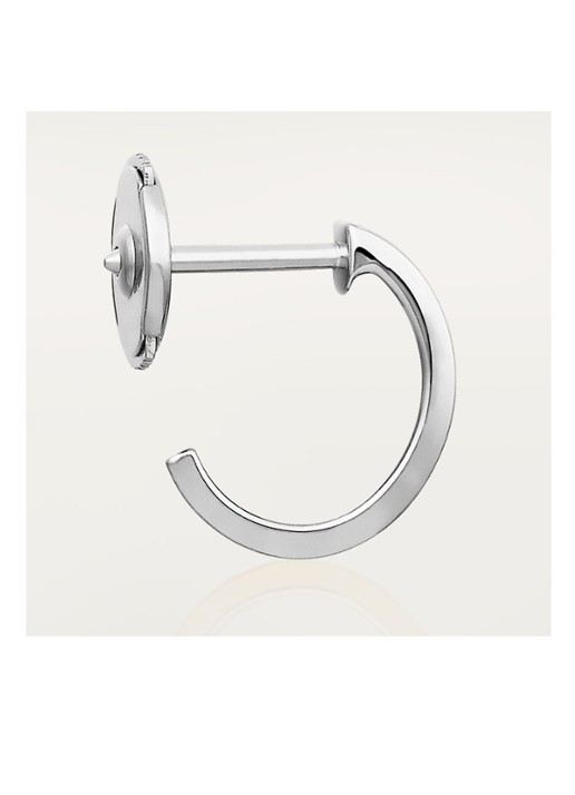 Cartier LOVE oorbellen van 18 karaat witgoud CRB8028900 - detail 2 witgoud