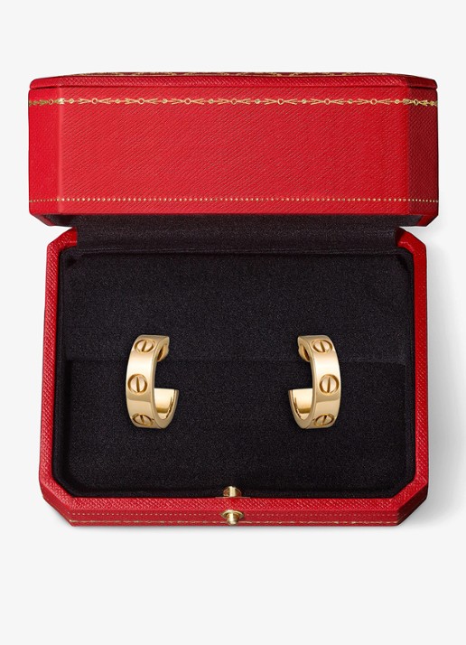 Cartier LOVE oorringen van 18 karaat geelgoud CRB80225 - detail 4 geelgoud