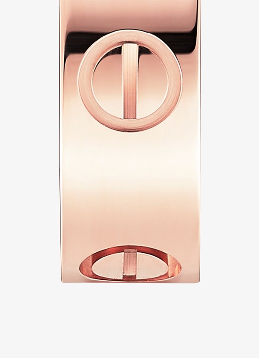 Cartier LOVE ring, klassiek model van 18 karaat roségoud CRB40848 - detail 2 roségoud
