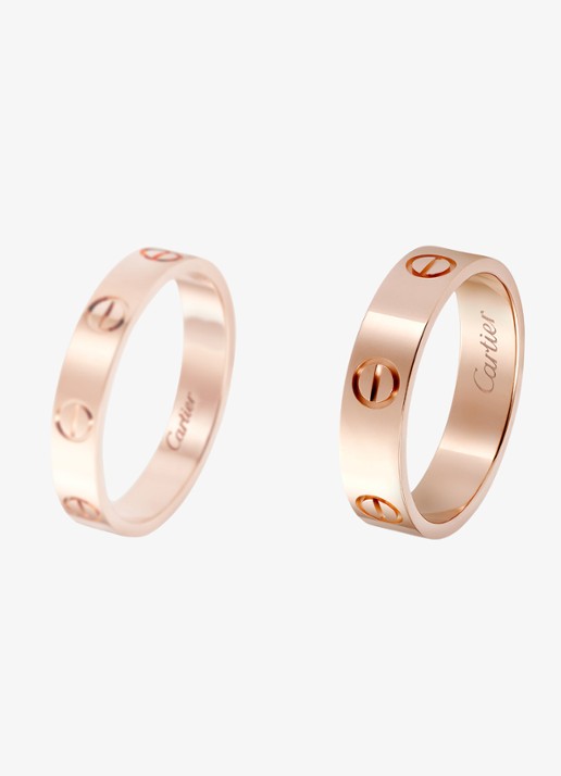 Cartier LOVE ring, klassiek model van 18 karaat roségoud CRB40848 - detail 4 roségoud