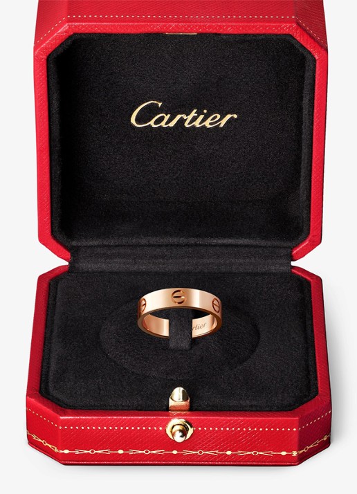 Cartier LOVE ring, klassiek model van 18 karaat roségoud CRB40848 - detail 5 roségoud