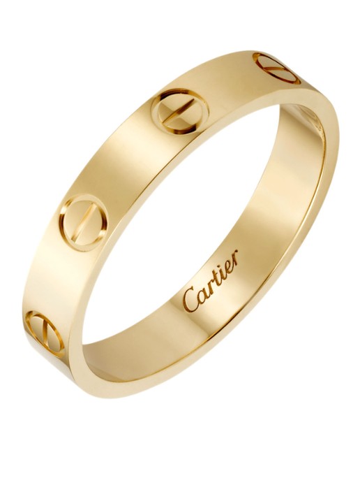 Cartier LOVE ring, klein model van 18 karaat geelgoud CRB40850 - voorkant 3 geelgoud