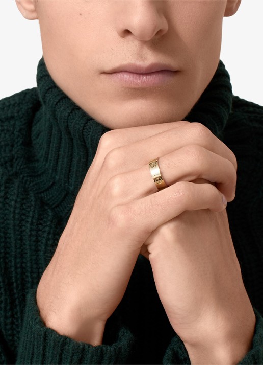 Cartier LOVE ring van 18 karaat geelgoud CRB40846 - voorkant 7 geelgoud