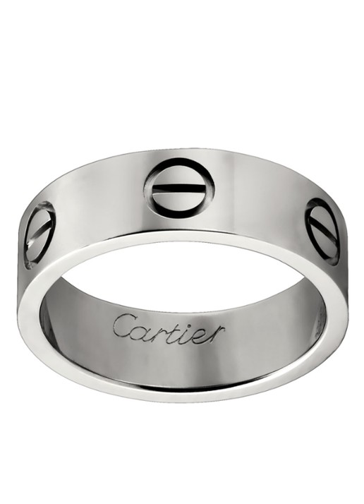 Cartier LOVE ring van 18 karaat witgoud CRB40847