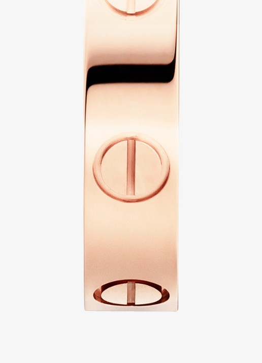 Cartier LOVE trouwring, klein model van 18 karaat roségoud CRB4085200 - detail 4 roségoud
