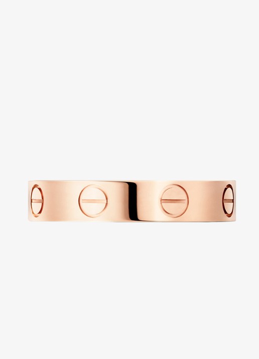 Cartier LOVE trouwring, klein model van 18 karaat roségoud CRB4085200 - detail 6 roségoud