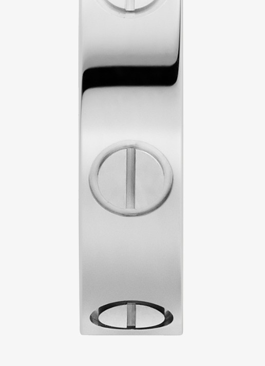 Cartier LOVE trouwring, small model van 18 karaat witgoud CRB40851 - detail 3 witgoud