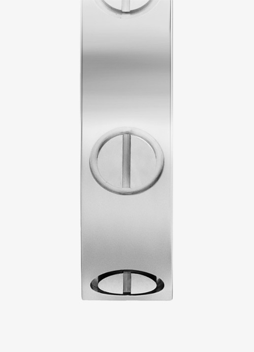 Cartier LOVE trouwring van platina CRB40853 - detail 4 witgoud