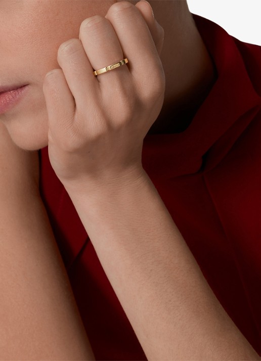Cartier Maillon Panthère trouwring van 18 karaat geelgoud CRB4079958 - achterkant 8 geelgoud