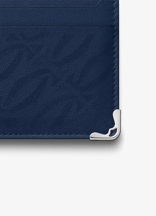Cartier Must de Cartier pasjeshouder van kalfsleer CRL3002523 - detail 4 donkerblauw